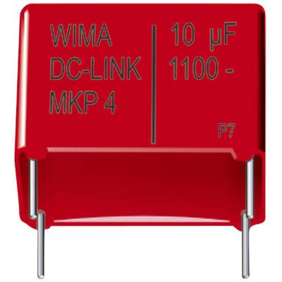 Wima DCP4P045006ID2KSSD 1 stuk(s) MKP-foliecondensator Radiaal bedraad 5 µF 1100 V/DC 20 % 37.5 mm (l x b x h) 41.5 x 20 x 39.5 mm Wima DCP4P045006ID2KSSD 1 stuk(s) MKP-foliecondensator Radiaal bedraad 5 µF 1100 V/DC 20 % 37.5 mm (l x b x h) 41.5 x 20 x 39.5 mm