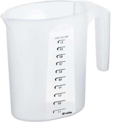 Rotho topline maatbeker 1l transparant