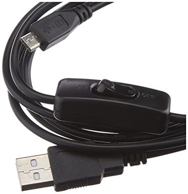 Delock USB-kabel USB 2.0 USB-A stekker, USB-micro-B stekker 1.50 m Zwart Incl. aan/uitschakelaar 84803 Delock USB-kabel USB 2.0 USB-A stekker, USB-micro-B stekker 1.50 m Zwart Incl. aan/uitschakelaar 84803