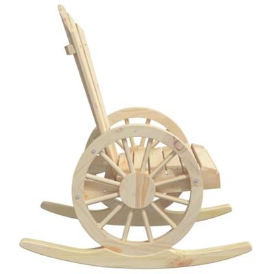 Schommelstoel Adirondack massief vurenhout Schommelstoel Adirondack massief vurenhout