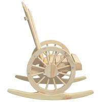 Schommelstoel Adirondack massief vurenhout - thumbnail