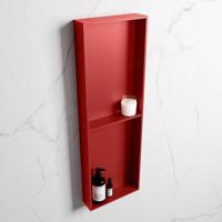 MONDIAZ EASY Nis 149,5x29,5cm in solid surface kleur Fire | Fire. 2 vakken geschikt voor in- of opbouw - thumbnail