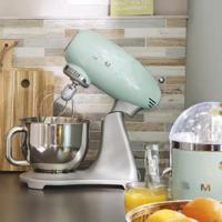 Smeg SMF02PGEU mixer Staande mixer Groen, Zilver 800 W - thumbnail
