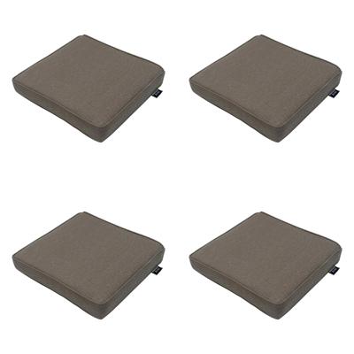 Luxe zitkussen 40x40 cm Taupe (4 stuks) Madison - Madison Luxe zitkussen 40x40 cm Taupe (4 stuks) Madison - Madison