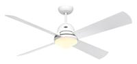 CasaFan Libeccio Plafondventilator (Ø x h) 142 cm x 285 mm Kleur ventilatorbladen: Kersenboom, Esdoorn, Grijs, Wit Kleur behuizing: Wit-lak - thumbnail