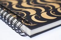 Sigel SI-SY555 Notitieboek Jolie Moonlights Melody A5 met Spiraal 120 Pagina's - thumbnail