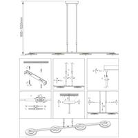 Steinhauer Zwarte led kantoor lampTuround - 3512ZW - thumbnail