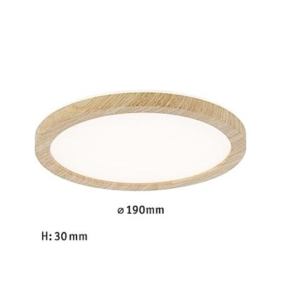 Paulmann 71027 Atria LED-plafondlamp LED 11.2 W Hout Paulmann 71027 Atria LED-plafondlamp LED 11.2 W Hout