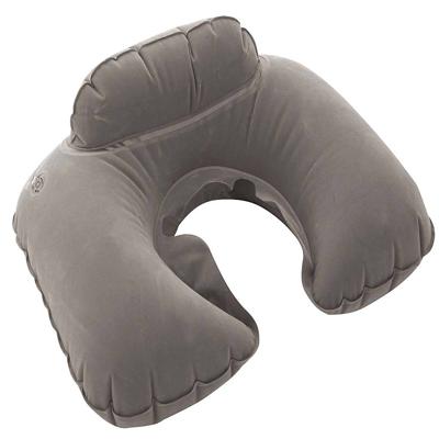 TravelSafe nekkussen opblaasbaar 42 x 28 x 10 cm polyester grijs TravelSafe nekkussen opblaasbaar 42 x 28 x 10 cm polyester grijs