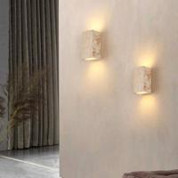 Luxe Marmeren Wandlamp - Stijlvolle LED Verlichting - thumbnail