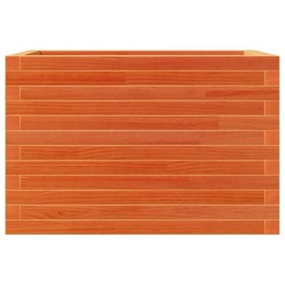 Plantenbak 70x40x46 cm massief grenenhout wasbruin