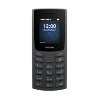 Nokia 110 Feature Phone met geïntegreerde MP3-speler, camera aan de achterkant, duurzame accu en dicteerapparaat, houtskool - thumbnail