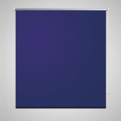 VidaXL Rolgordijn verduisterend 120 x 230 cm marineblauw