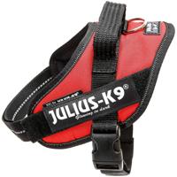 Julius-K9 IDC-Powertuig Mini 49-67cm rood - thumbnail