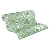 Livingwalls House of Turnowsky - Groen - Floral - 389004 - thumbnail
