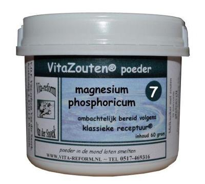 Vitazouten Magnesium phosphoricum poeder nr. 07 60 Gram Vitazouten Magnesium phosphoricum poeder nr. 07 60 Gram