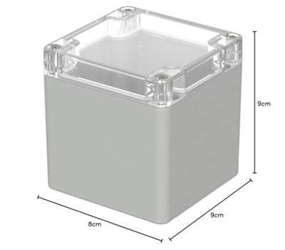 Bopla EUROMAS M 225 G 02225100 Industriële behuizing 82 x 80 x 85 Polycarbonaat Grijs-wit (RAL 7035) 1 stuk(s)