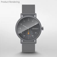 Horlogeband Skagen skw6891 Mesh/Milanees Grijs 22mm - thumbnail