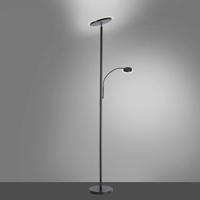 Just Light HANS 11709-18 Staande LED-verlichting LED 21.5 W, 4 W Zwart - thumbnail