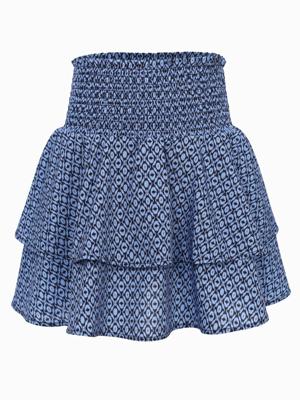 LOOXS 10sixteen winter skort meisjes - blauw - etnische print