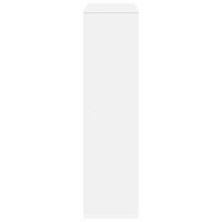 Kamerscherm 100x33x125,5 cm bewerkt hout wit - thumbnail