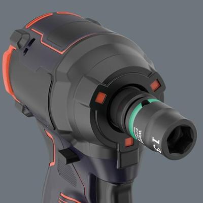 Wera 9608 Nuss-Magnetleiste B Impaktor Imperial 1 05005452001 Dopsleutelset Inch 3/8 10-delig