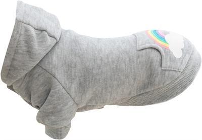 TRIXIE HONDENTRUI HOODIE RAINBOW FALLS GRIJS 33 CM TRIXIE HONDENTRUI HOODIE RAINBOW FALLS GRIJS 33 CM