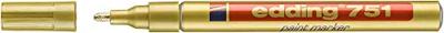 Paintmarker edding 751 oliebasis 1-2mm goud