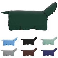 VidaXL Paardendeken volledig donkergroen polyester - thumbnail