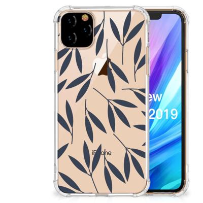 Apple iPhone 11 Pro Max Case Leaves Blue Apple iPhone 11 Pro Max Case Leaves Blue