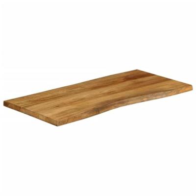 Tafelblad met natuurlijke rand 110x60x3,8 cm massief mangohout