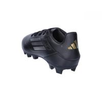 adidas F50 Club Gras / Kunstgras Voetbalschoenen (MG) Zwart Grijs Goud - thumbnail