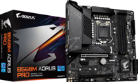 Gigabyte B560M AORUS PRO moederbord Intel B560 Express LGA 1200 micro ATX - thumbnail