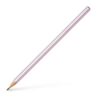 Faber Castell Potlood Grip sparkle - rose metallic - thumbnail