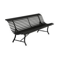 Fermob Louisiane tuinbank 200 cm Liquorice - thumbnail