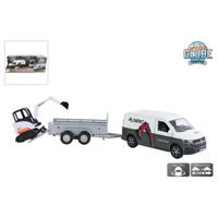 Kids Globe vw transporter 27cm - thumbnail