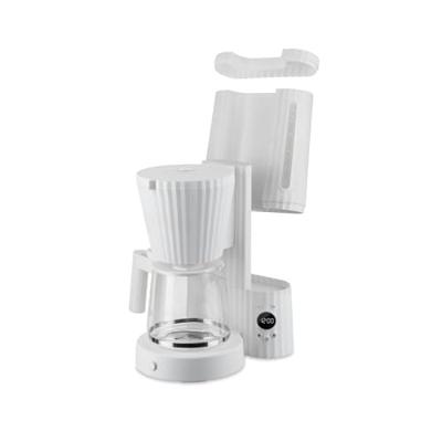 Alessi Filter-koffiezetapparaat Plissé - 1.5 liter - Wit - Michele De Lucchi - MDL14 W