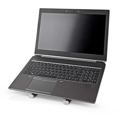 Nedis Laptop standaard tot maximaal 17.3 in het zilver - thumbnail