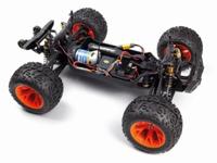Maverick Quantum2 MT 1/10th Oranje Brushed 1:10 RC auto Elektro Monstertruck 4WD RTR 2,4 GHz - thumbnail