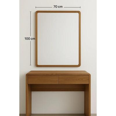 Wandspiegel Home ESPRIT Bruin Natuurlijk Stads 70 x 3 x 100 cm Wandspiegel Home ESPRIT Bruin Natuurlijk Stads 70 x 3 x 100 cm