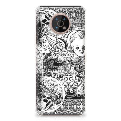 Silicone Back Case Nokia G50 Skulls Angel Silicone Back Case Nokia G50 Skulls Angel