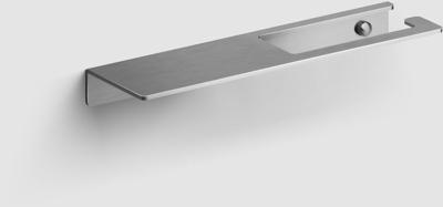 Clou Fold toiletrolhouder zonder klep gebogen model mat wit CL/09.04029.20 Clou Fold toiletrolhouder zonder klep gebogen model mat wit CL/09.04029.20