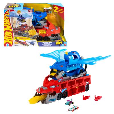 Hot Wheels ultieme dubbele draak transportvoertuig - thumbnail