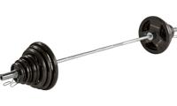 Tunturi Olympische Halterset l Tri-Grip Barbell Set 140 kg - thumbnail