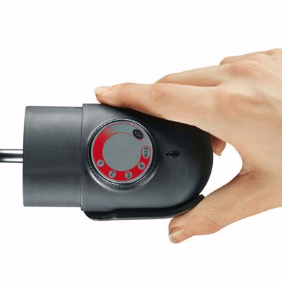 Severin PG 8541 Staande grill Elektrisch Kogelbarbecue, Thermometer in deksel Grilloppervlak (diameter)=410 mm Zwart