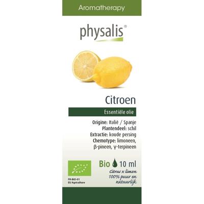 Physalis Citroen Olie 10ml Physalis Citroen Olie 10ml