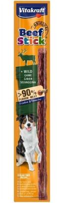 VITAKRAFT Beef Stick Game - traktatie voor hond - 12g VITAKRAFT Beef Stick Game - traktatie voor hond - 12g