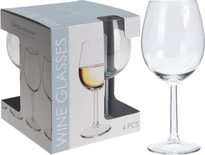 Excellent Houseware Wijnglas 43 cl set van 4 stuks