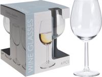 Excellent Houseware Wijnglas 43 cl set van 4 stuks - thumbnail