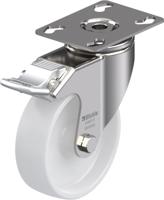 Blickle LKPXA-PO 101G-FI Zwenkwiel met rem Wieldiameter: 100 mm Draagvermogen (max.): 120 kg 1 stuk(s) - thumbnail